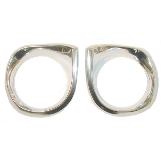 Reproduction Headlight Bezels, 1962-64 Nova, Pair