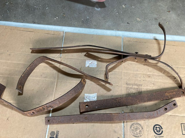 Vintage 1941-1948 Ford Mercury Set of 6 Bumper Mounting Brackets Vintage 1941-1948 Ford Mercury Set of 6 Bumper Mounting Brackets