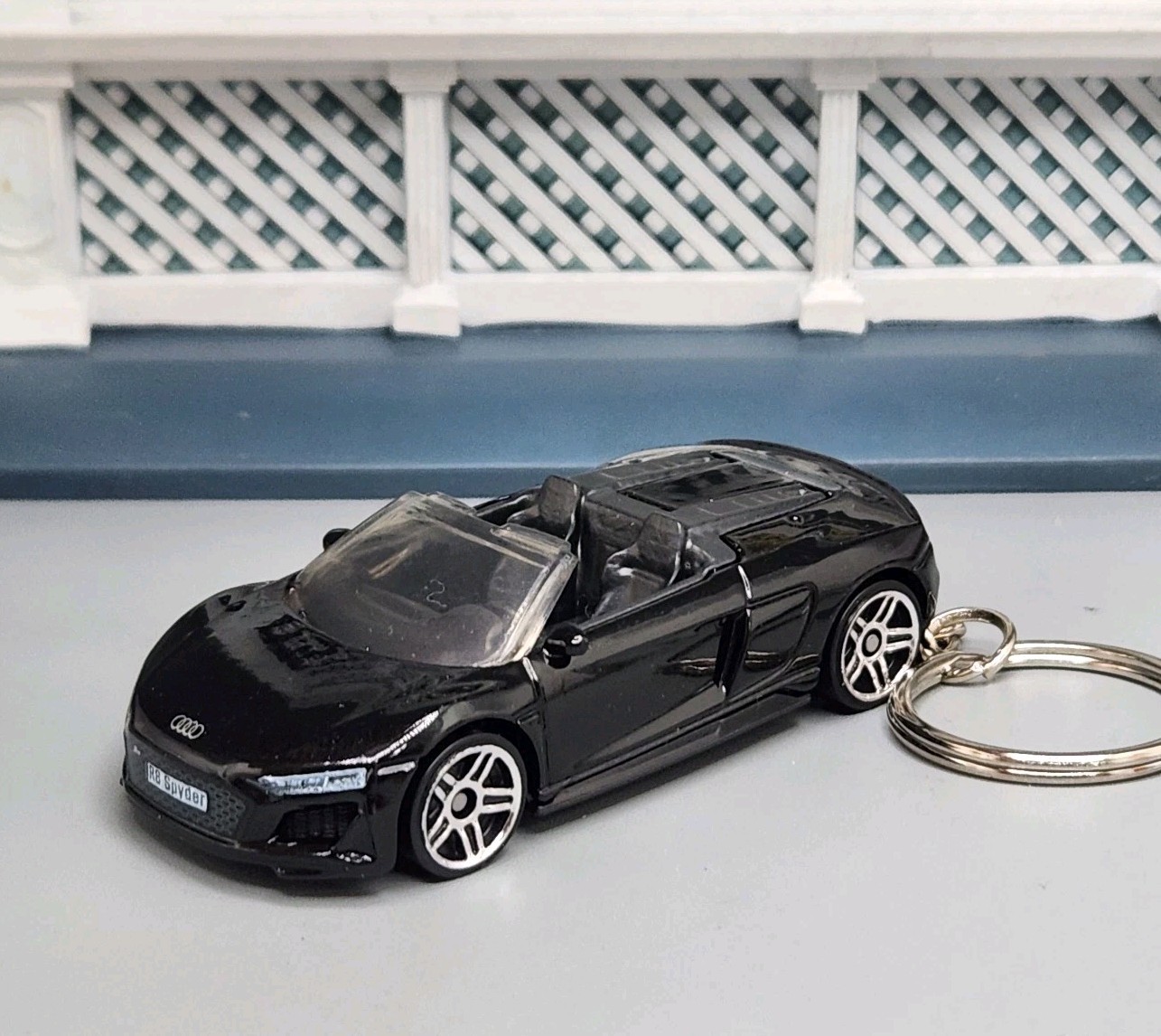 2019 Audi R8 Spyder Black Custom Diecast Car🎁 AWESOME GIFT 🎁