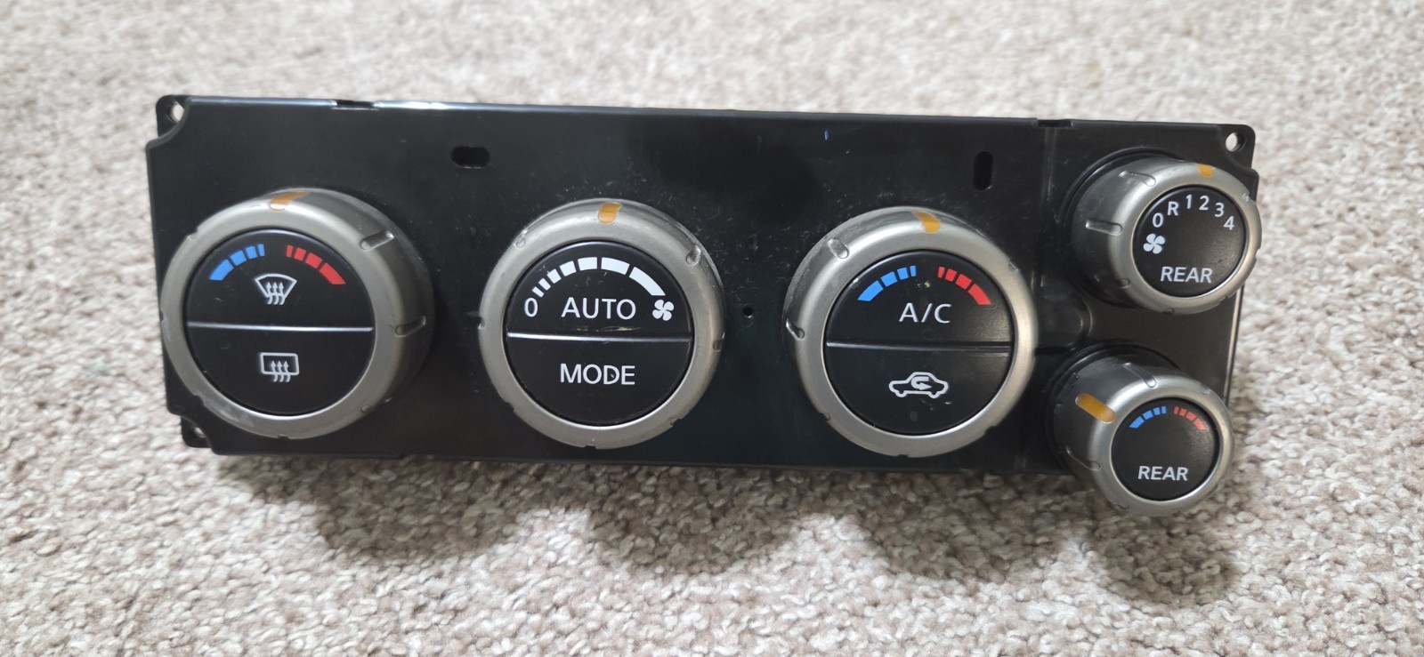 2005 - 2007 Nissan Pathfinder Climate Control Heater AC Switch OEM 2005 Frm 2005 - 2007 Nissan Pathfinder Climate Control Heater AC Switch OEM 2005 Frm