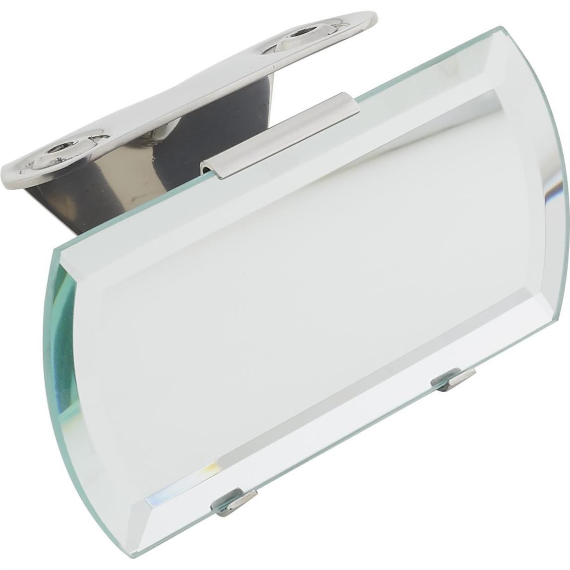 Speedway 1932-36 Ford Closed Car Inside Rearview Mirror, Stainless Steel