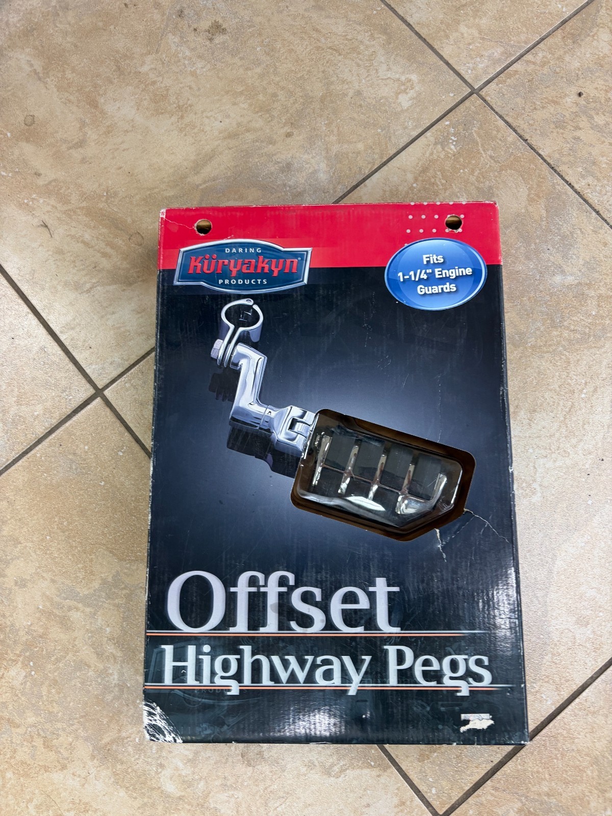 Kuryakyn - 7993 - Dually ISO Pegs with Offset and 1-1/4in. Magnum Quick Clamps Kuryakyn - 7993 - Dually ISO Pegs with Offset and 1-1/4in. Magnum Quick Clamps