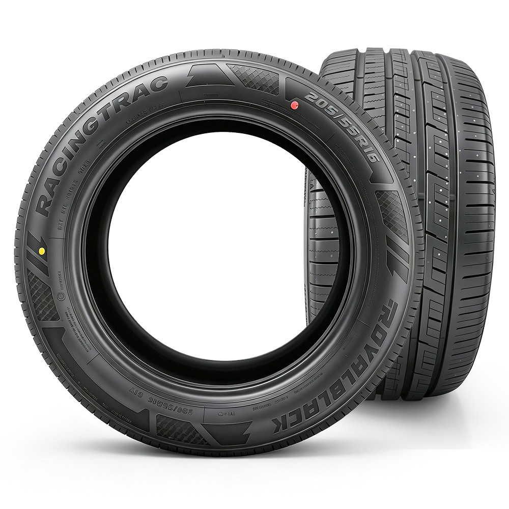2Pcs Royal Black Asymmetric 205/55R16 91V All Season Performance Tires 2Pcs Royal Black Asymmetric 205/55R16 91V All Season Performance Tires