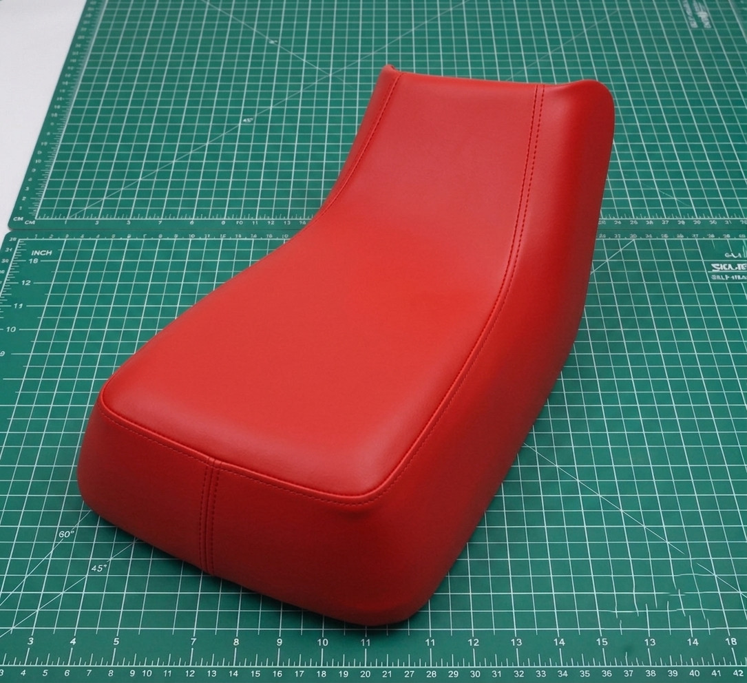 Yamaha Timberwolf 250 Seat Cover For 1995 To 2000 Red Vinyl Seat Cover