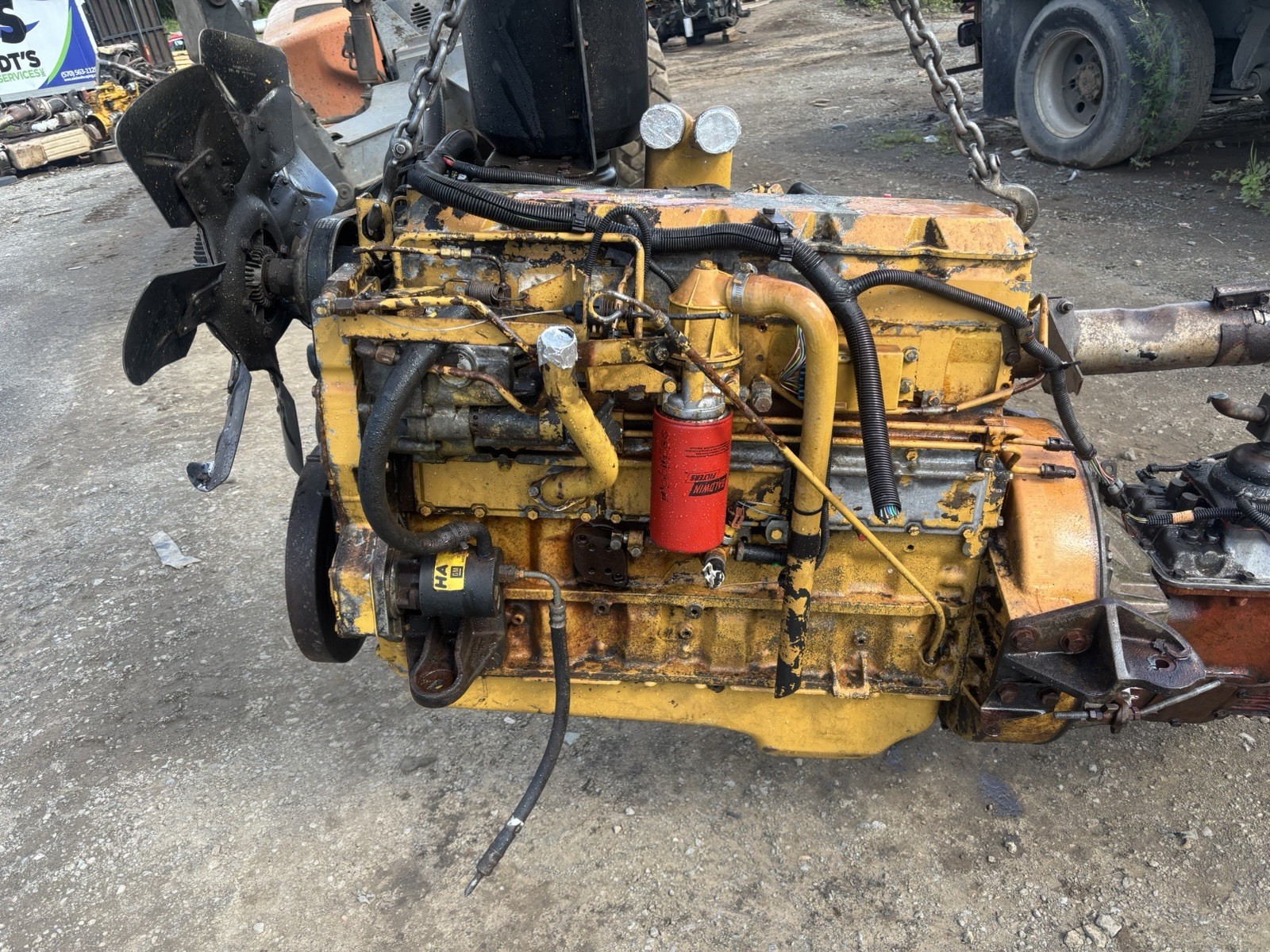 Caterpillar 3116 Engine; 9GK; Good Tested Runner 48k Miles; Mechanical CAT