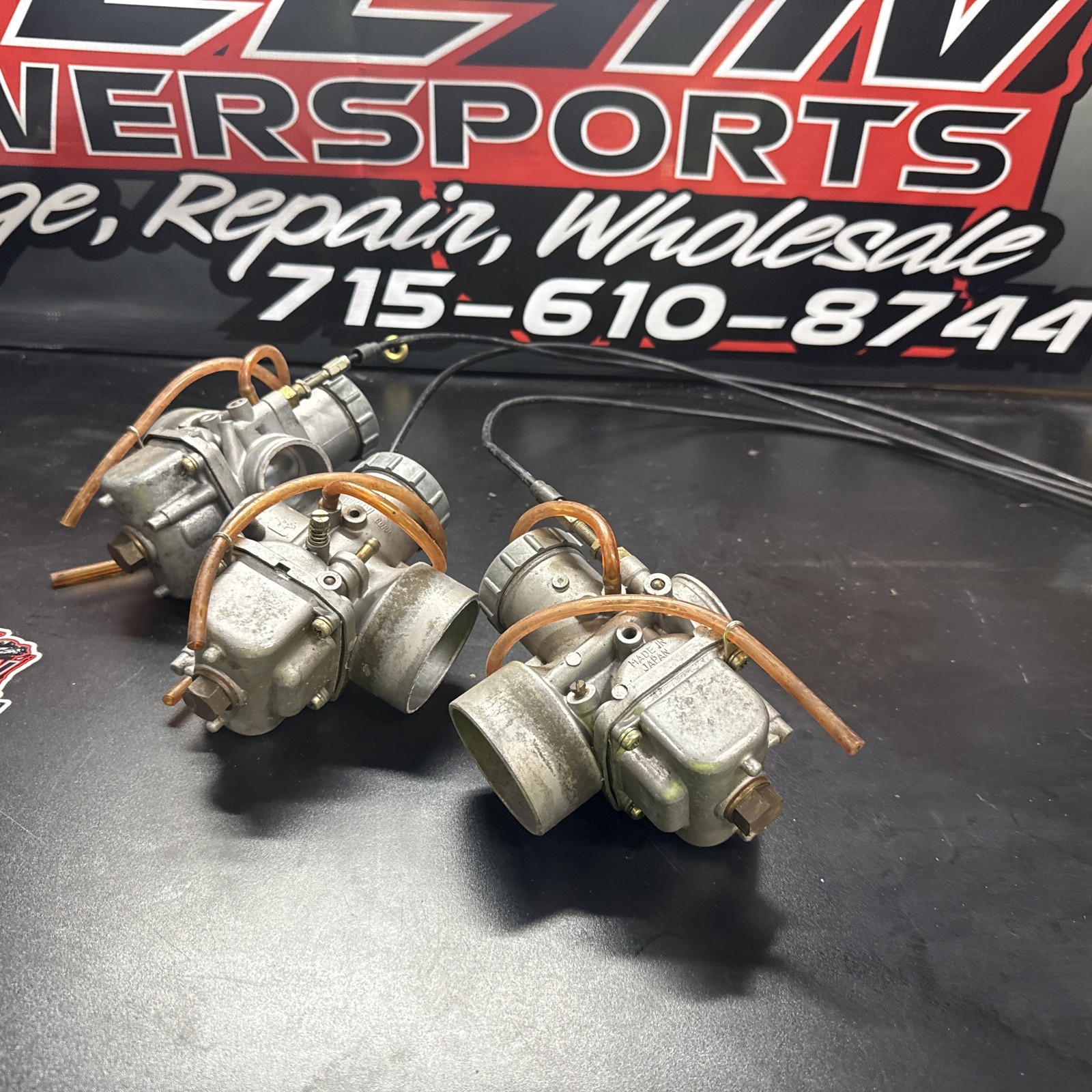 1997  SKIDOO FORMULA 3 iii 600  oem Mikuni triple carb carburetors