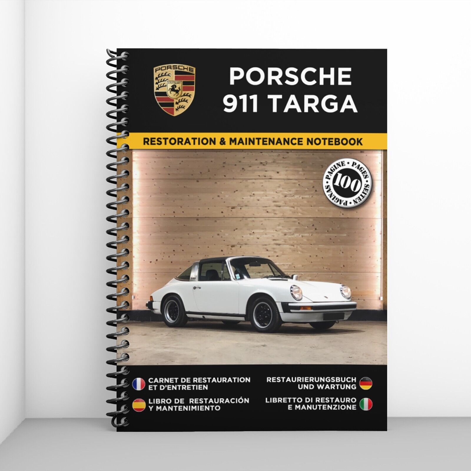 PORSCHE 911 TARGA : Restoration & Maintenance Notebook - 
