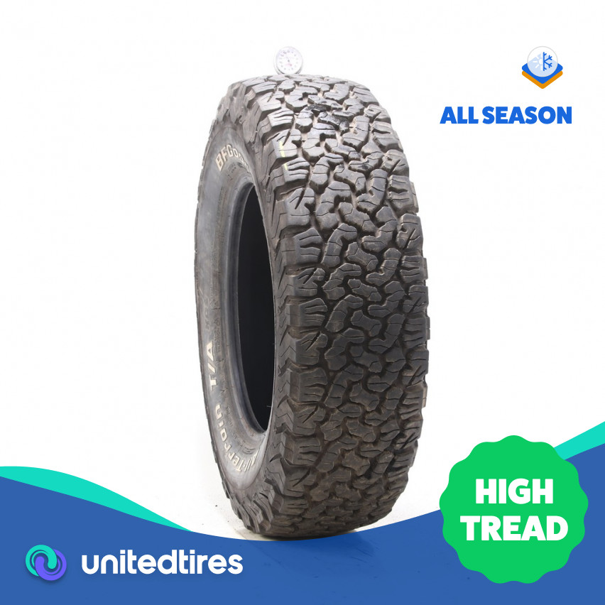 Used LT 245/75R17 BFGoodrich All-Terrain T/A KO2 121/118S - 13/32