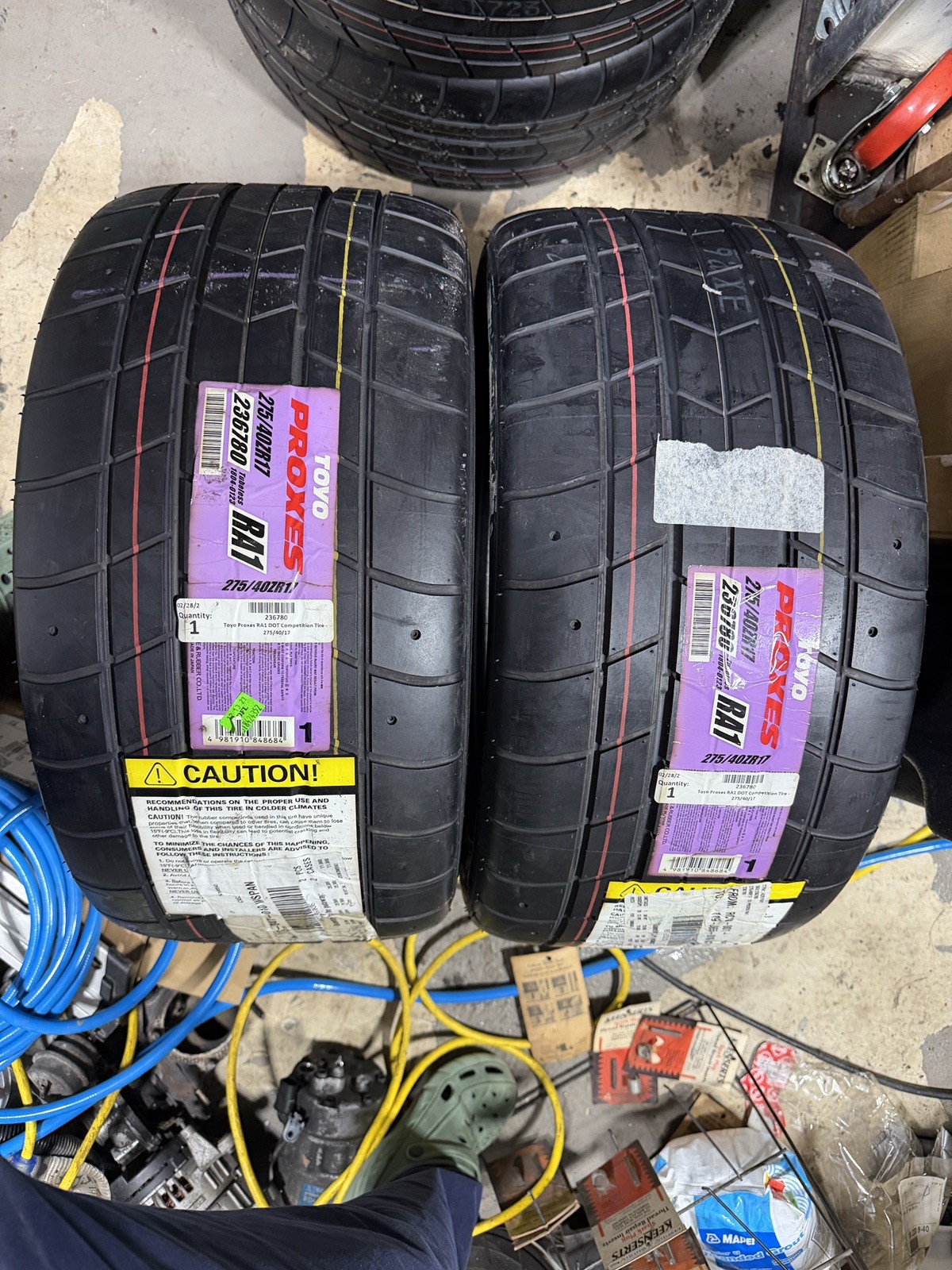 2 Aged Toyo Proxes RA-1 Summer Competition Tire 275/40/17 2 Aged Toyo Proxes RA-1 Summer Competition Tire 275/40/17
