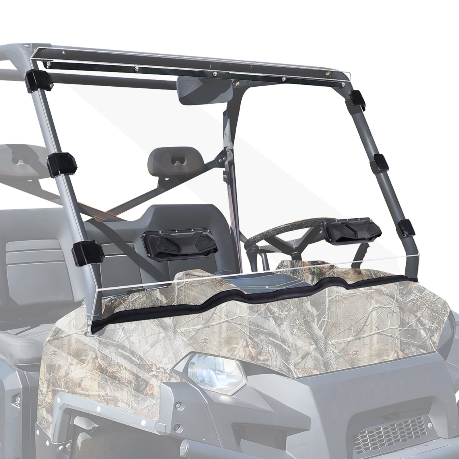 Vented Front Windshield Anti-scratch for Polair Ranger 800 6x6 /XP 800 /Crew 800 Vented Front Windshield Anti-scratch for Polair Ranger 800 6x6 /XP 800 /Crew 800