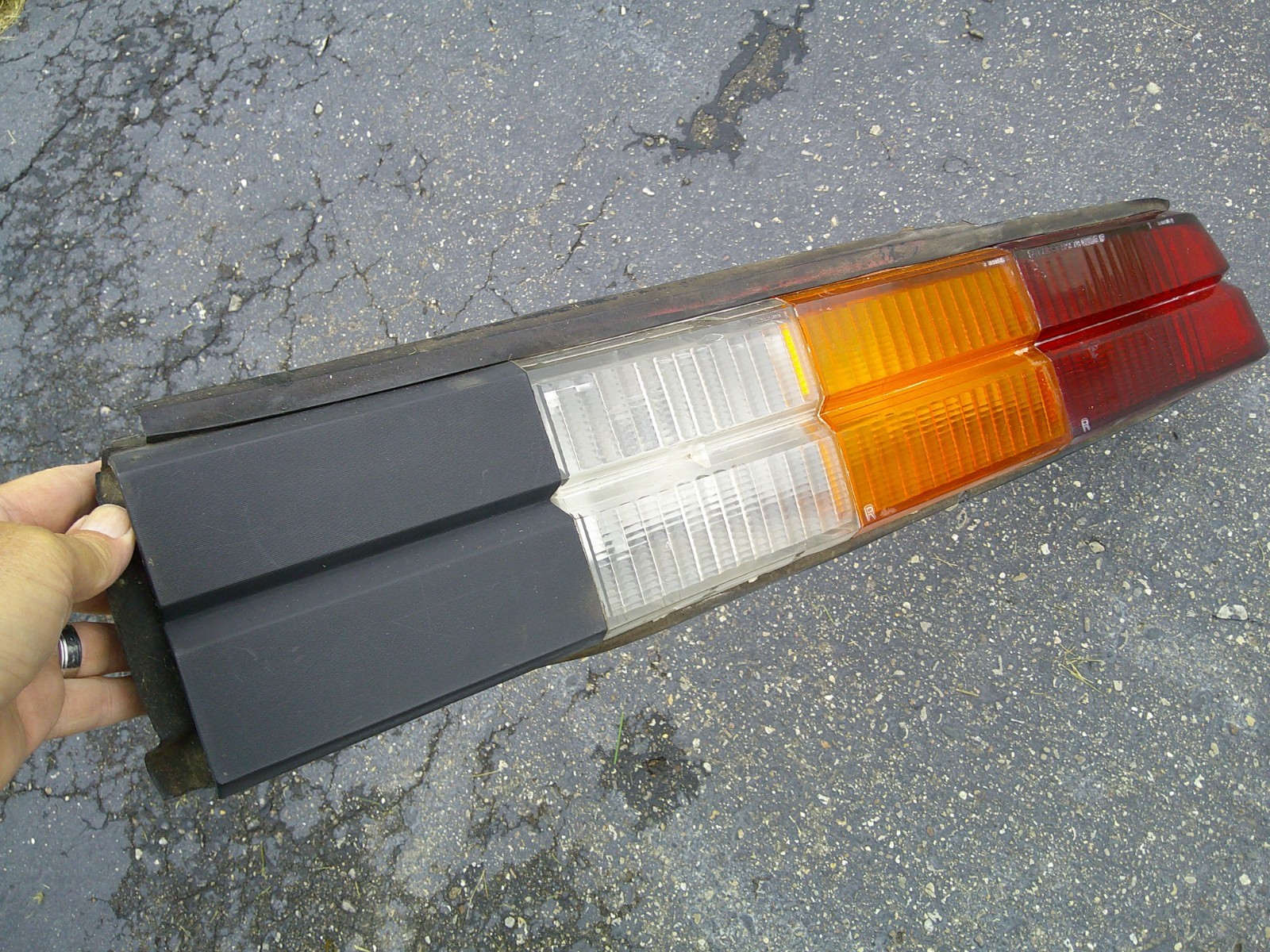 1978 - 1981 Camaro RIGHT side tail light lamp lens assembly 1978 - 1981 Camaro RIGHT side tail light lamp lens assembly