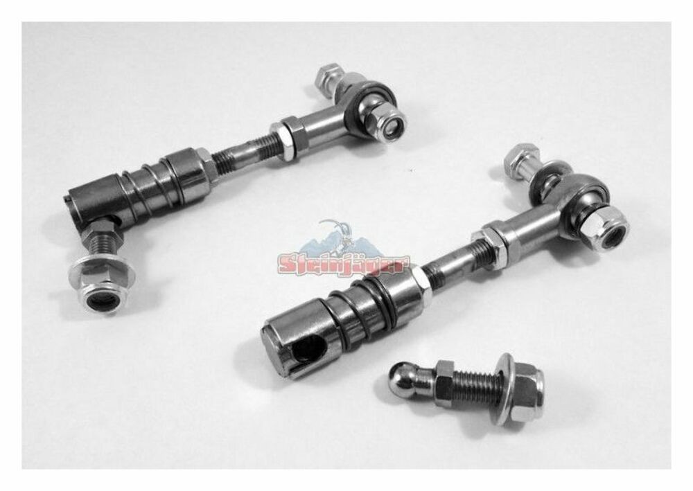 Steinjager Front Quick Disconnect Sway Bar End Links-Bare for Jeep JK J0030555