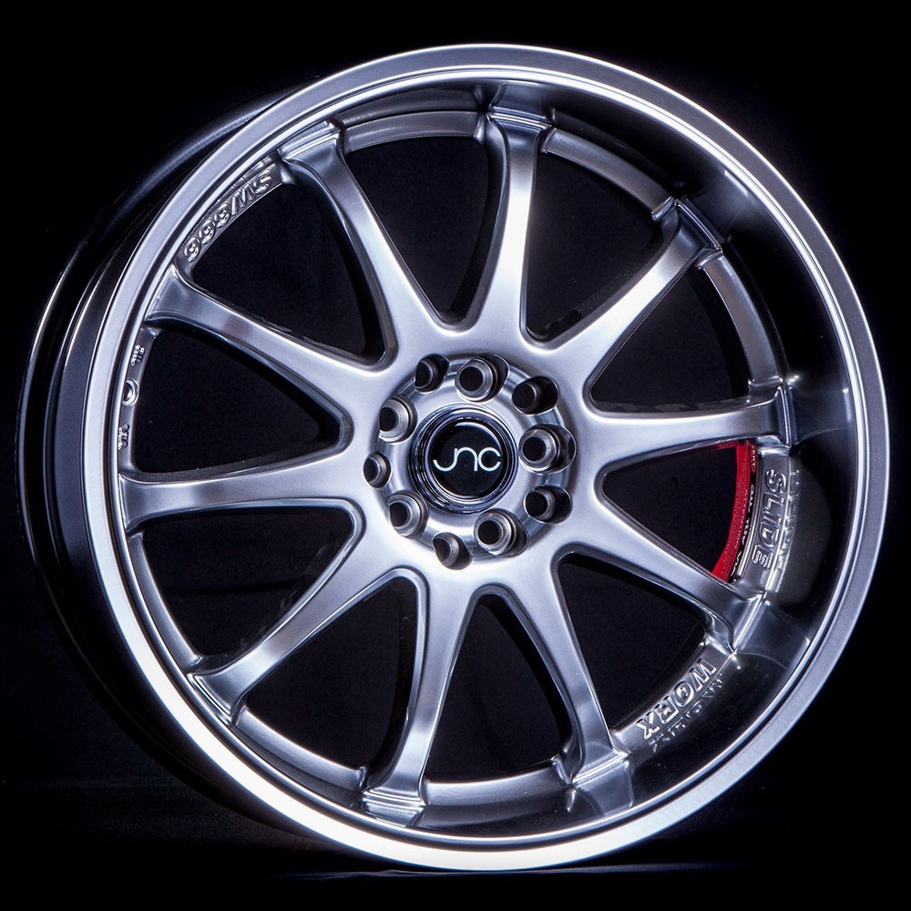 JNC Wheels Rim JNC019 Hyper Silver 18x8 5x100/5x114.3 ET27
