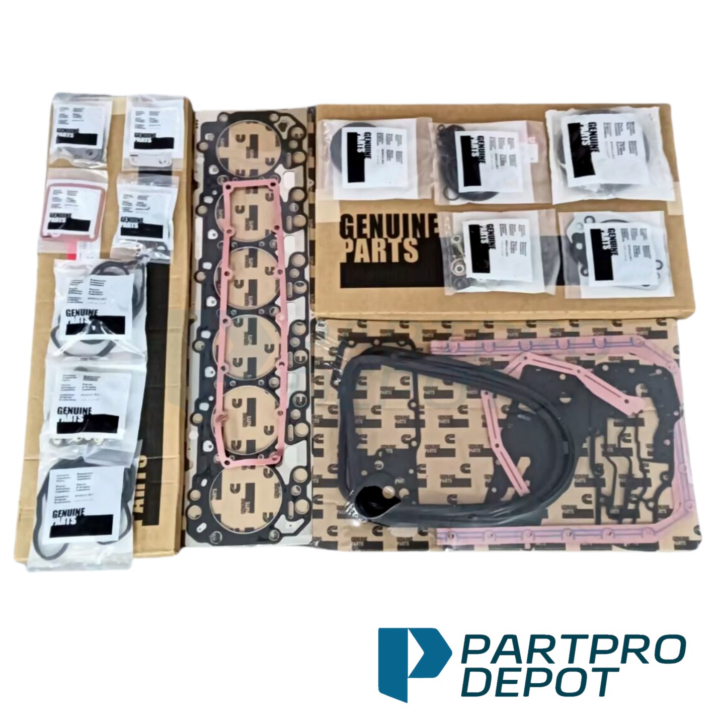 Upper+Lower Overhaul Engine Gasket Set for Cummins ISB QSB6.7L 4955229 4955230