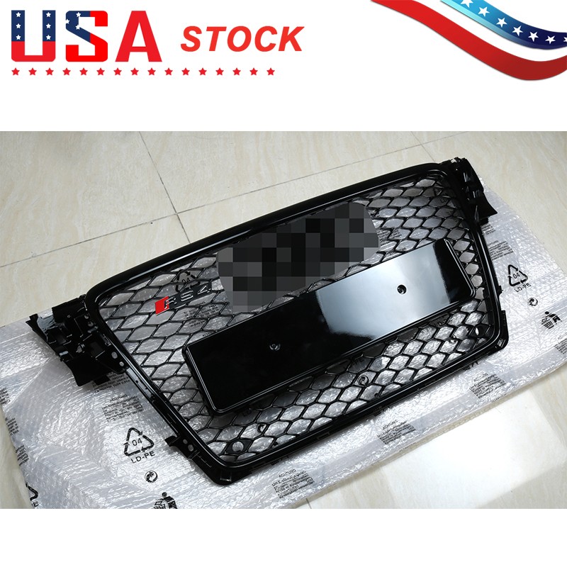 Honeycomb Sport Mesh RS4 Style Hex Grille Grill Black For 09-12 Audi A4/S4 B8 8T Honeycomb Sport Mesh RS4 Style Hex Grille Grill Black For 09-12 Audi A4/S4 B8 8T