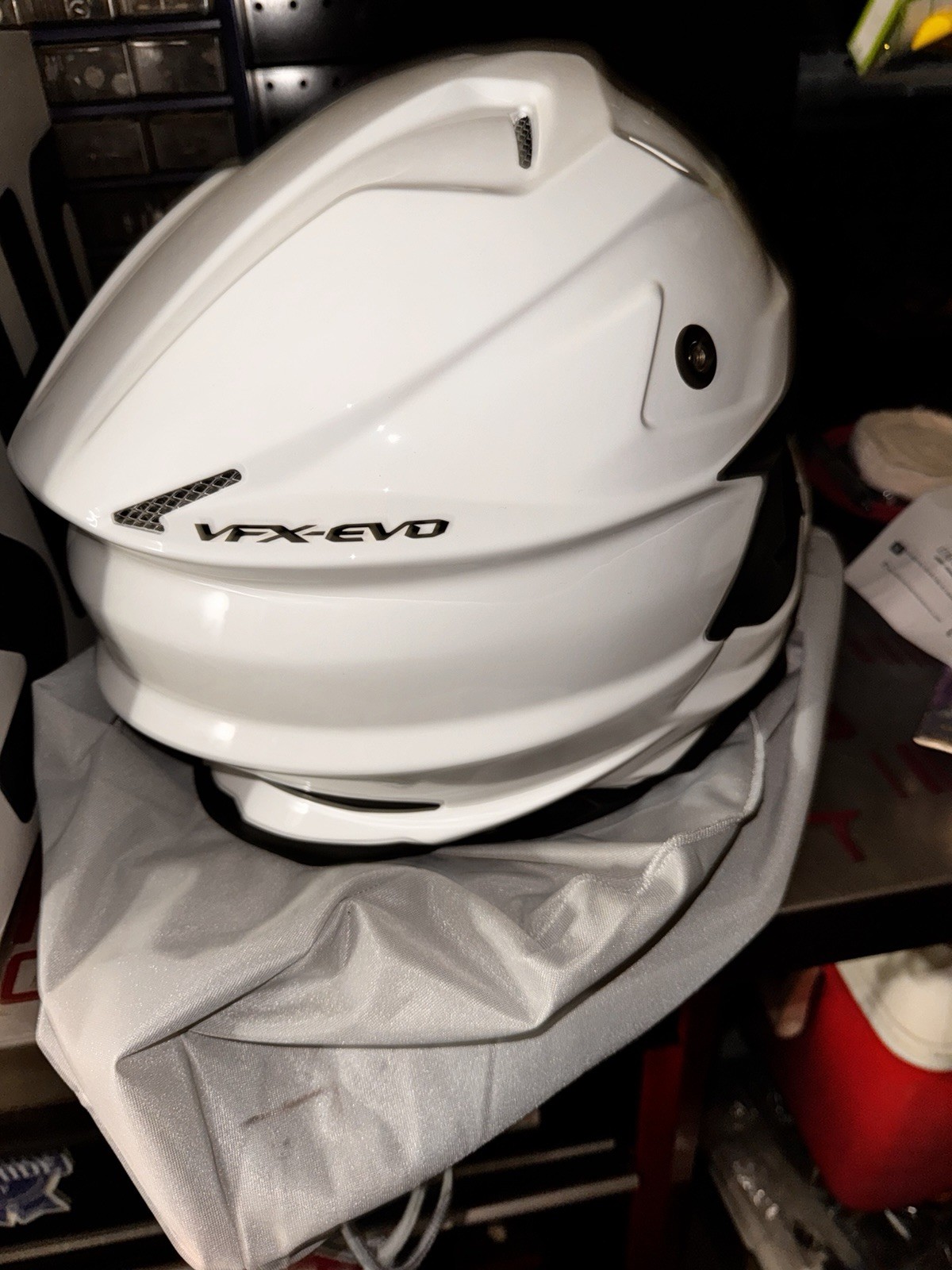 SHOEI VFX-EVO Off-Road Motocross Dirt Bike Helmet Racing - White XS S M L XL SHOEI VFX-EVO Off-Road Motocross Dirt Bike Helmet Racing - White XS S M L XL