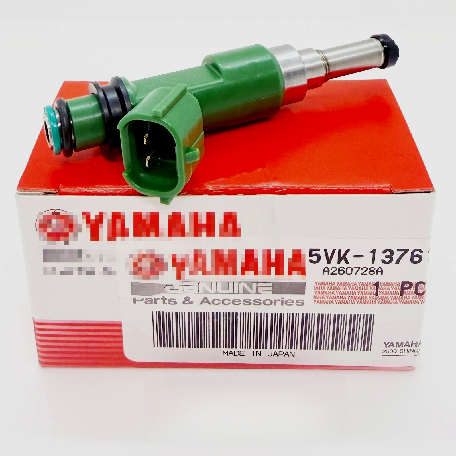 1PC OEM For Yamaha Raptor 700 Fuel Injector 2006-2023 5VK-13761-00-00 US
