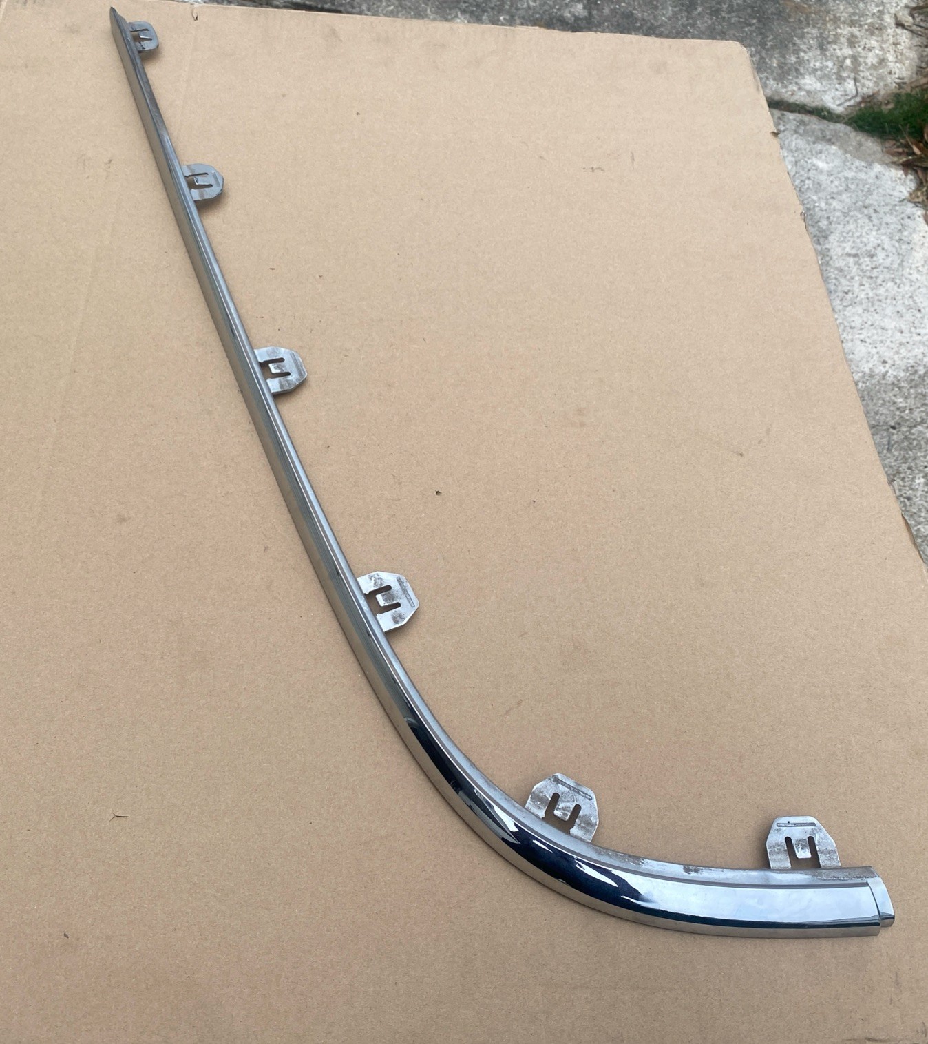 1999-2004 Acura RL OEM Driver Side Left Rear Bumper Chrome Trim Molding 1999-2004 Acura RL OEM Driver Side Left Rear Bumper Chrome Trim Molding