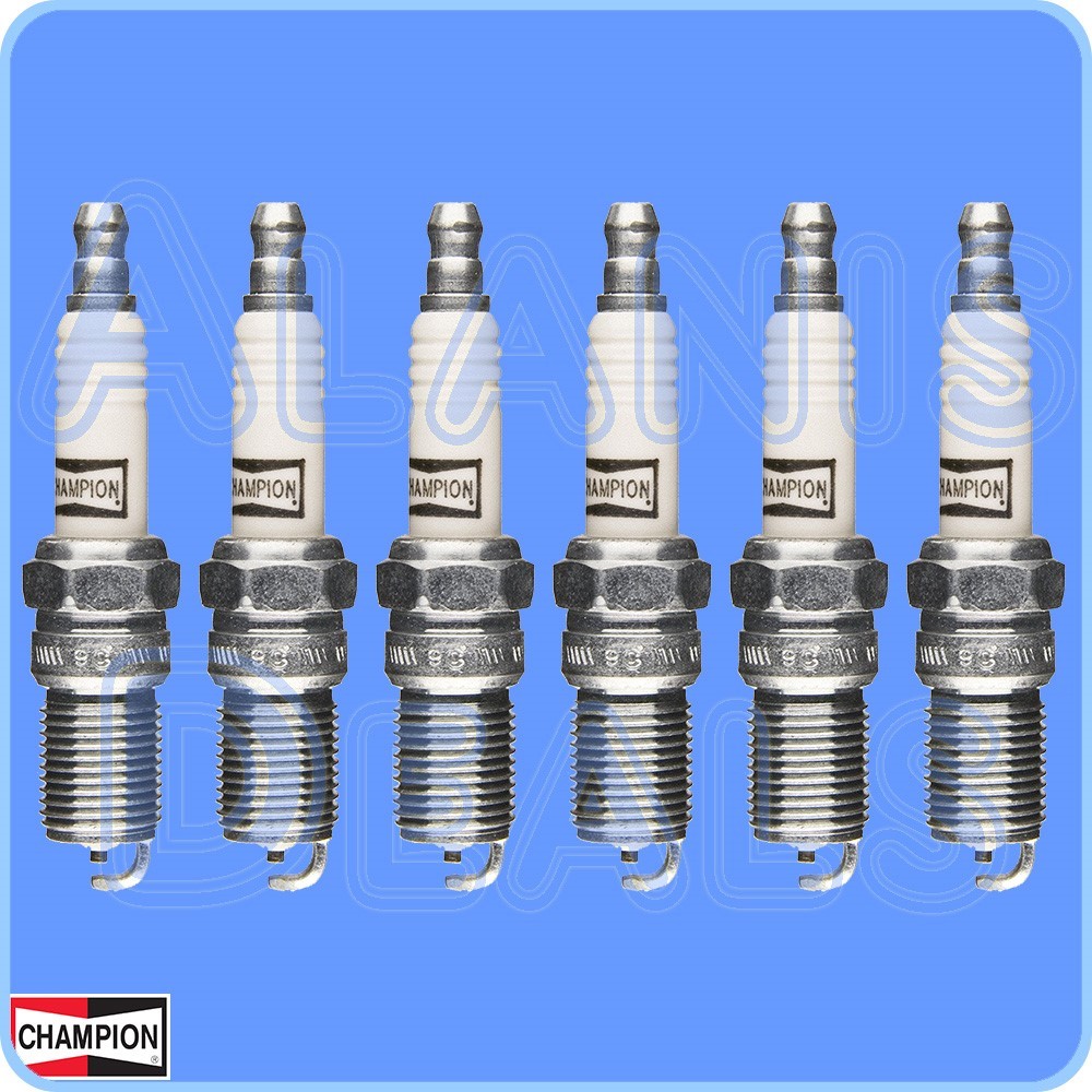 New Champion 3013 Platinum Spark Plug Set of 6