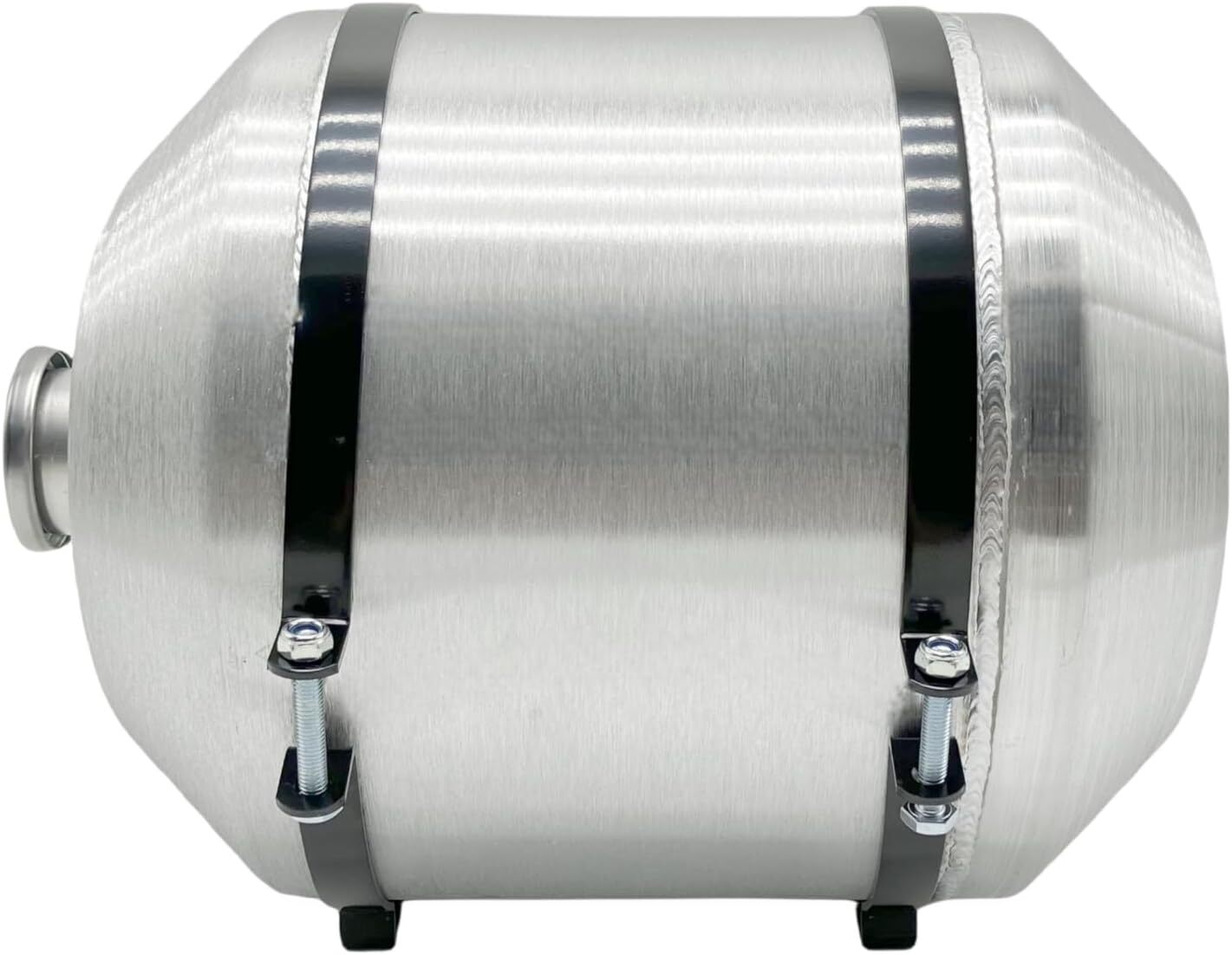 Gas Tank 6 3/4 Gallons 12x14 Universal Fuel Tank 1/4 NPT Aluminum Spun Vertical 