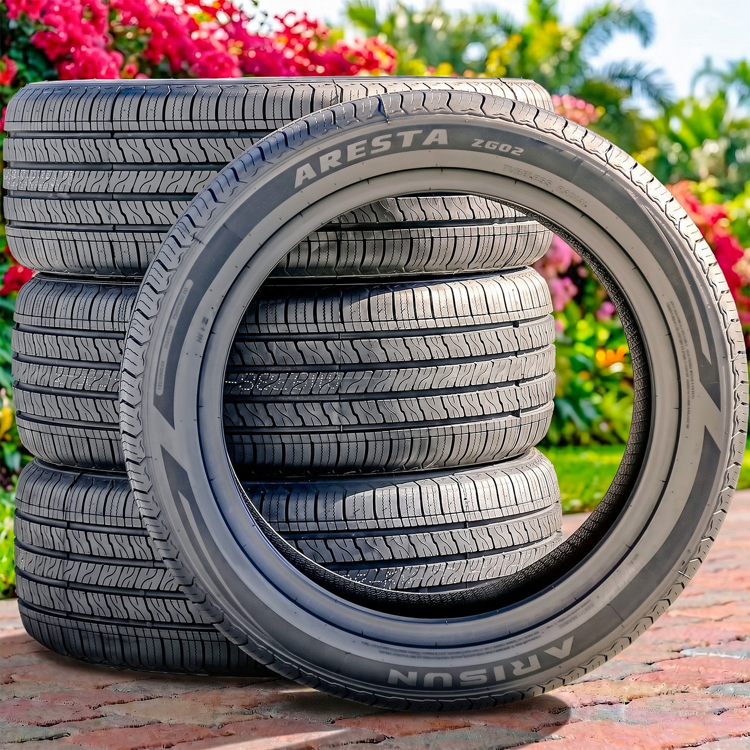 4 Arisun Aresta ZG02 235/55R20 102H All Season Tires UTQG 500AA