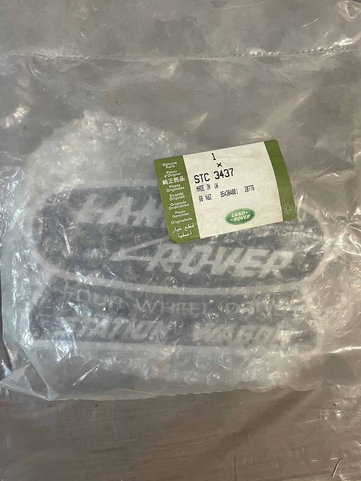 Genuine Land Rover Defender Emblem STC2180 New Original Genuine Land Rover Defender Emblem STC2180 New Original