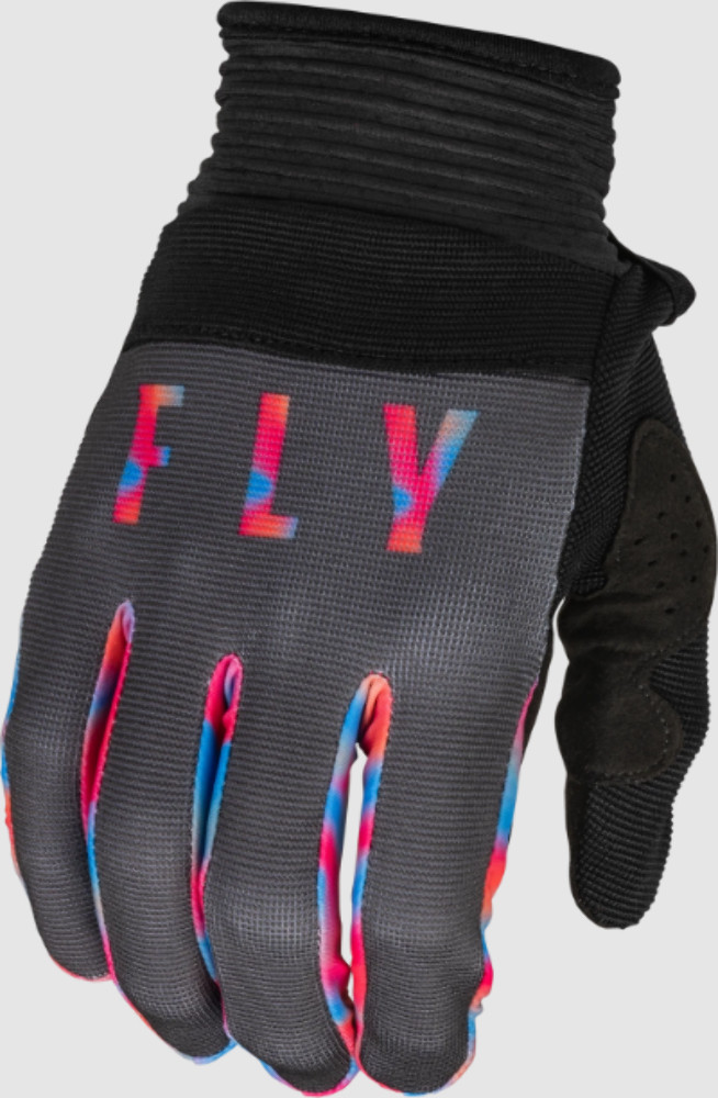 FLY RACING Womens F-16 Gloves Pink Blue Grey Black 4X/12 376-8112X