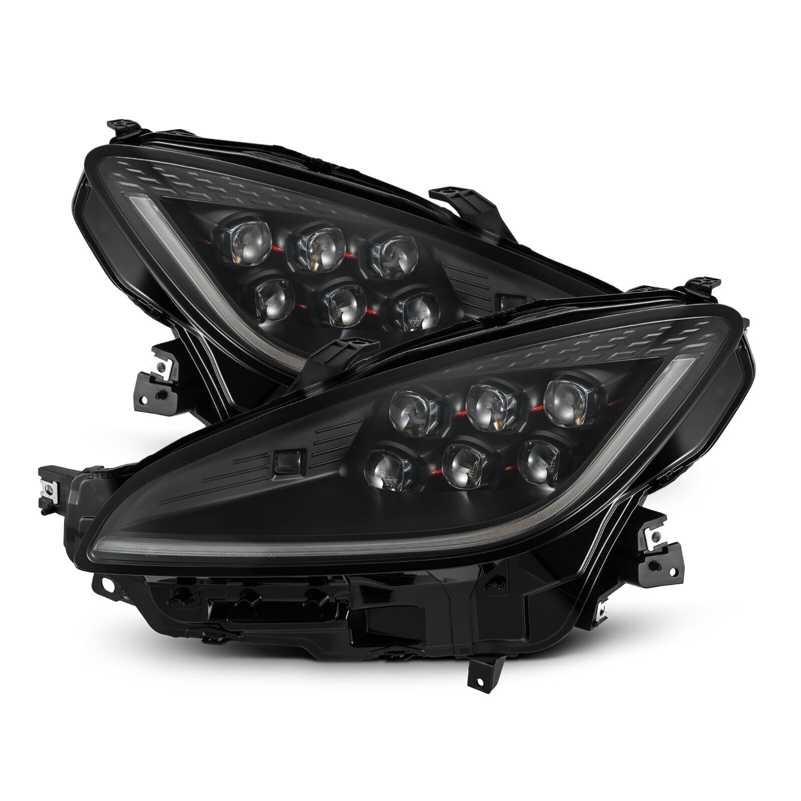 Fits 21-23 Toyota GR86/Subaru BRZ NOVA-Series LED Projector Headlights Black