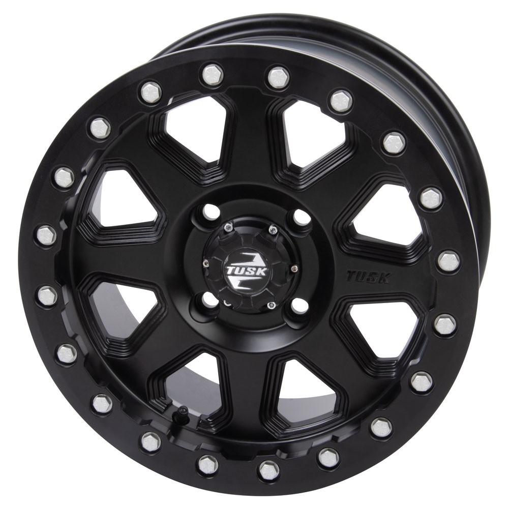 TUSK 4/137 Uinta Beadlock Wheel 15x7 5.0+2.0 Matte Black fits Honda / Can- Am TUSK 4/137 Uinta Beadlock Wheel 15x7 5.0+2.0 Matte Black fits Honda / Can- Am