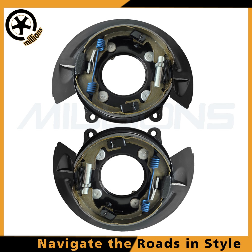 2x Rear Parking Brake Assembly w/Backing Plate for Dodge Ram 2500 3500 926-269