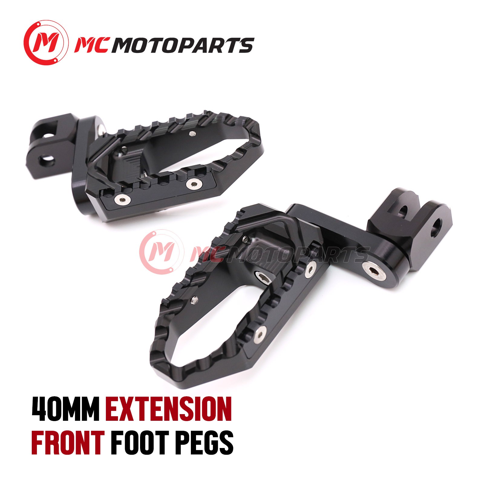 For Triumph Tiger 800 XC/XCX/XCA 2015-2018 1.5in Lowering Rider Wide Foot Pegs