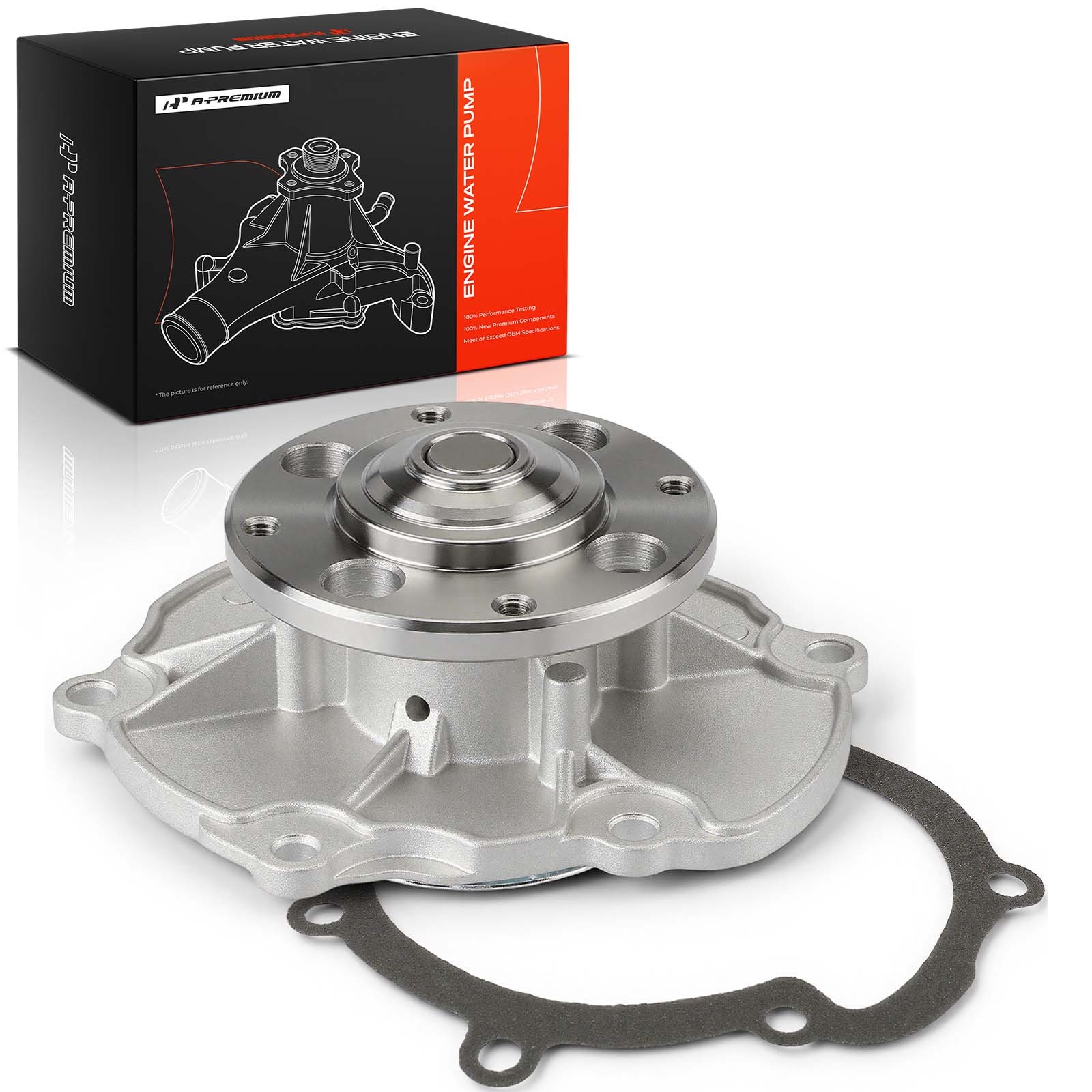 A-Premium Water Pump For GMC Buick Cadillac SRX Chevy Pontiac Saab Saturn Suzuki