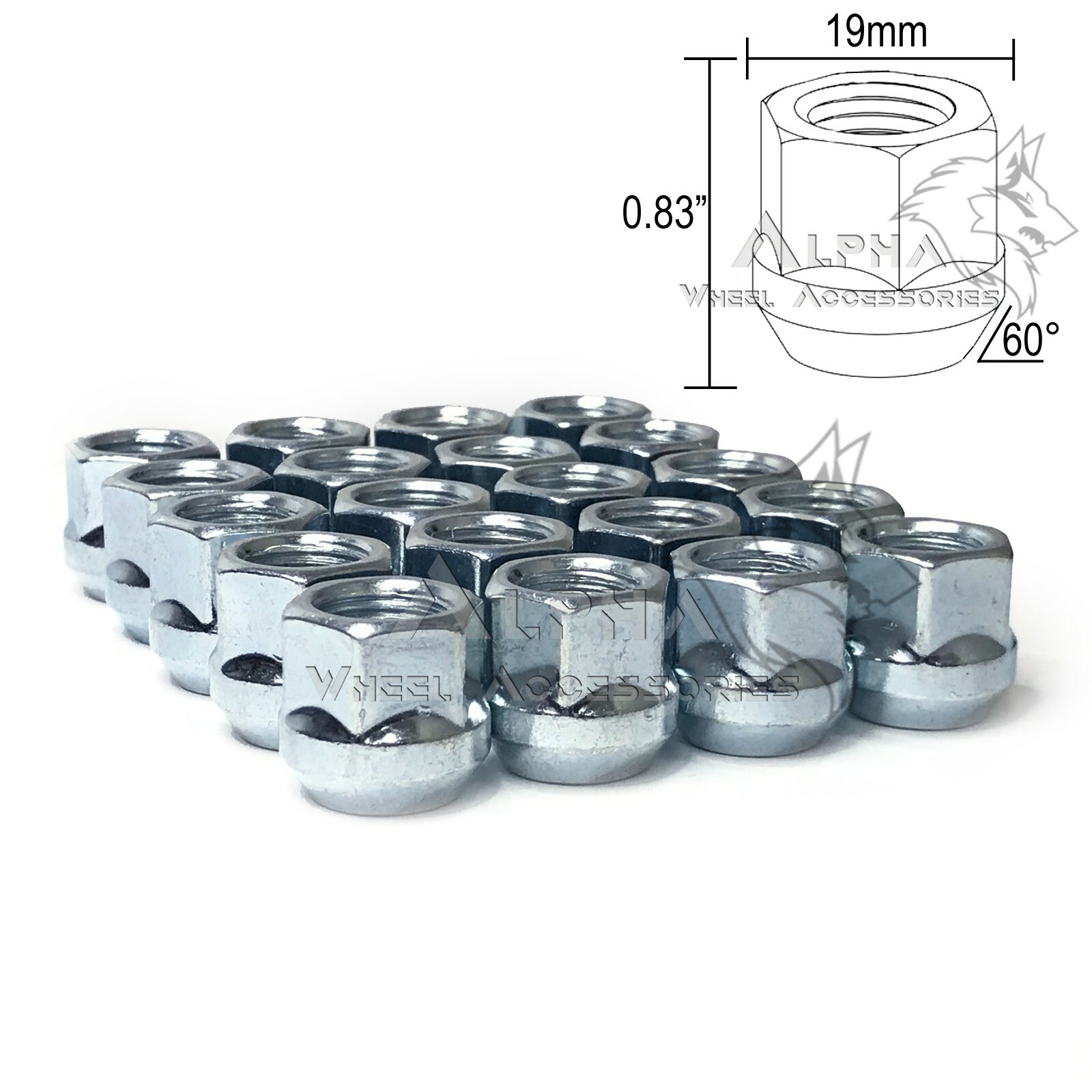 20 Open End Acorn Lug Nuts 12x1.5 For Chevy Corvette Camaro S10 Firebird GTO 20 Open End Acorn Lug Nuts 12x1.5 For Chevy Corvette Camaro S10 Firebird GTO