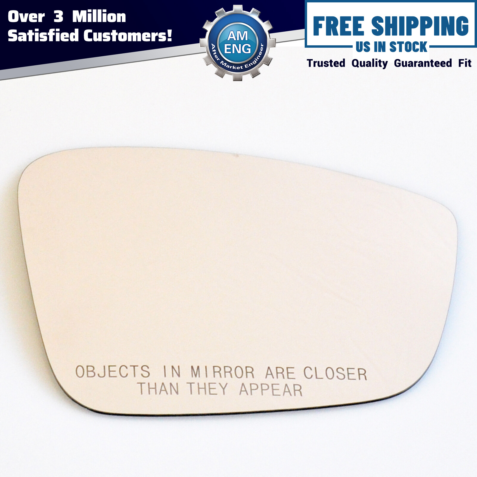 Mirror Glass for 2011-2019 Volkswagen VW Beetle Passat Jetta Passenger Side