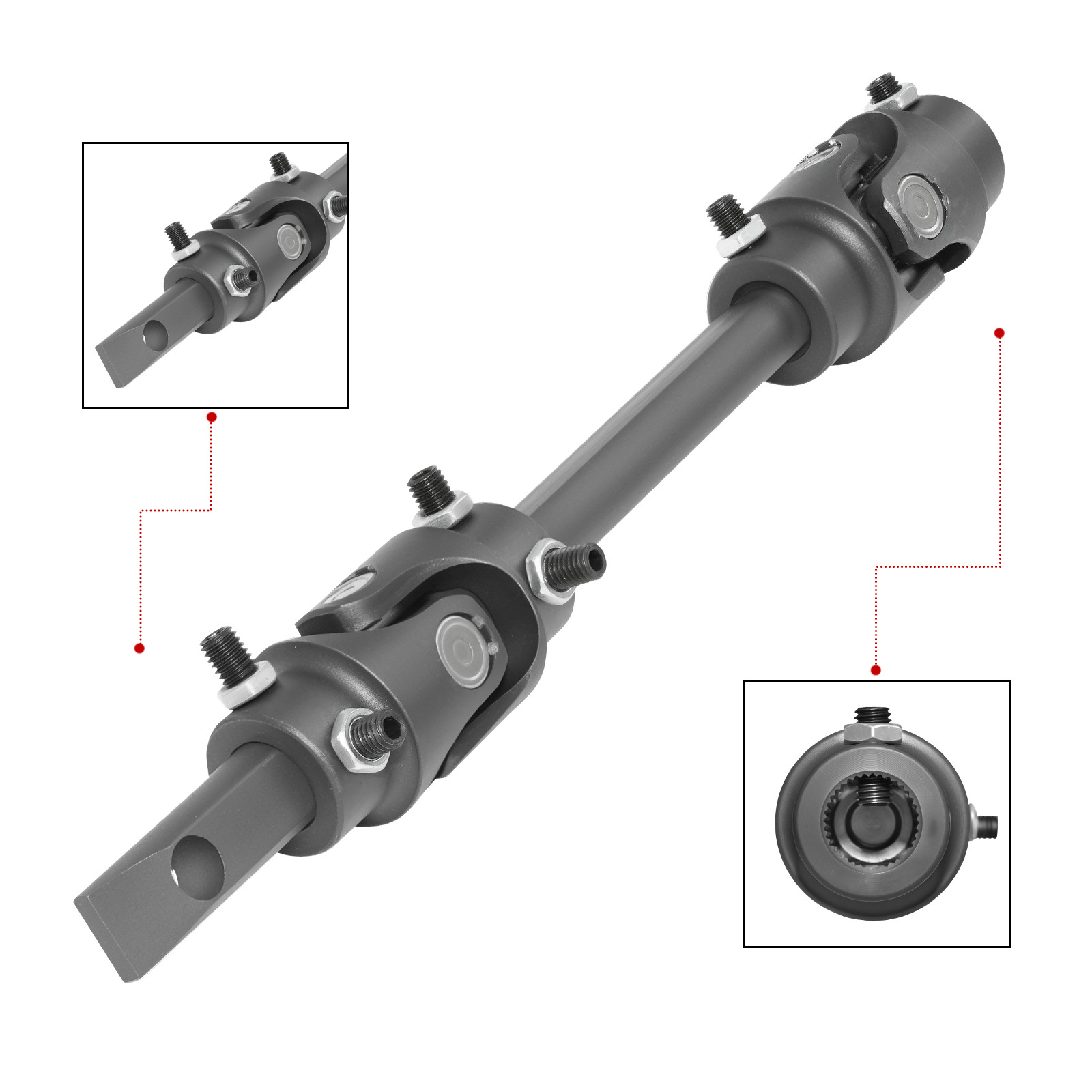 Steering Shaft For 1979 1980 1981 1982-1992 1993 Ford Mustang 000656 000-656 Steering Shaft For 1979 1980 1981 1982-1992 1993 Ford Mustang 000656 000-656