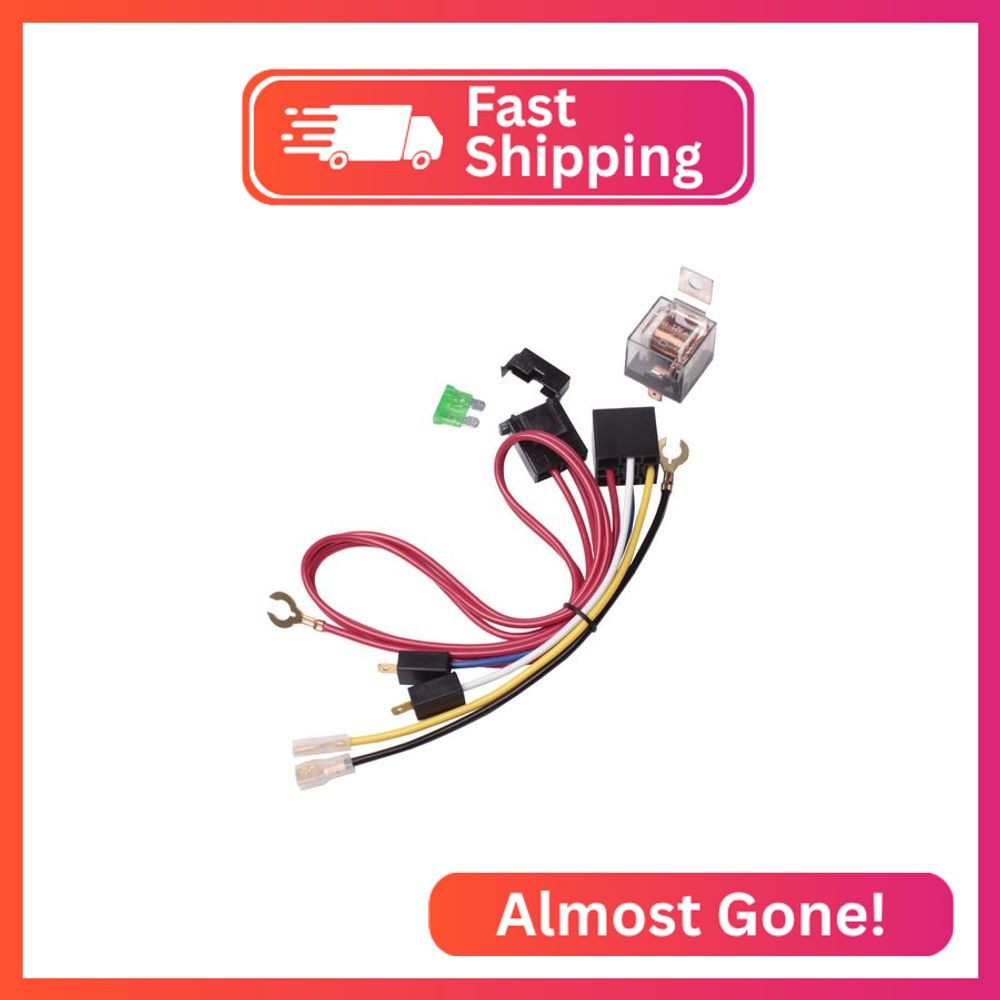 FARBIN Air Horn Relay Wiring Harness Kit 12V 80 AMP for Car Truck Motorcycle (Re