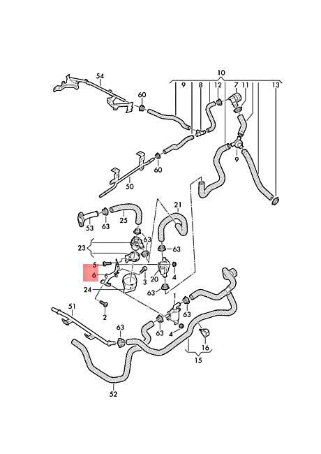 NEW VW ATLAS CROSS SPORT TERAMONT CA1 CMC BRACKET 3QF121093B ORIGINAL