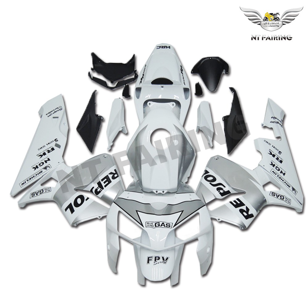 FK US STOCK Fairing Fit for HONDA 2005 2006 CBR600RR Red Black Yellow Orange a00