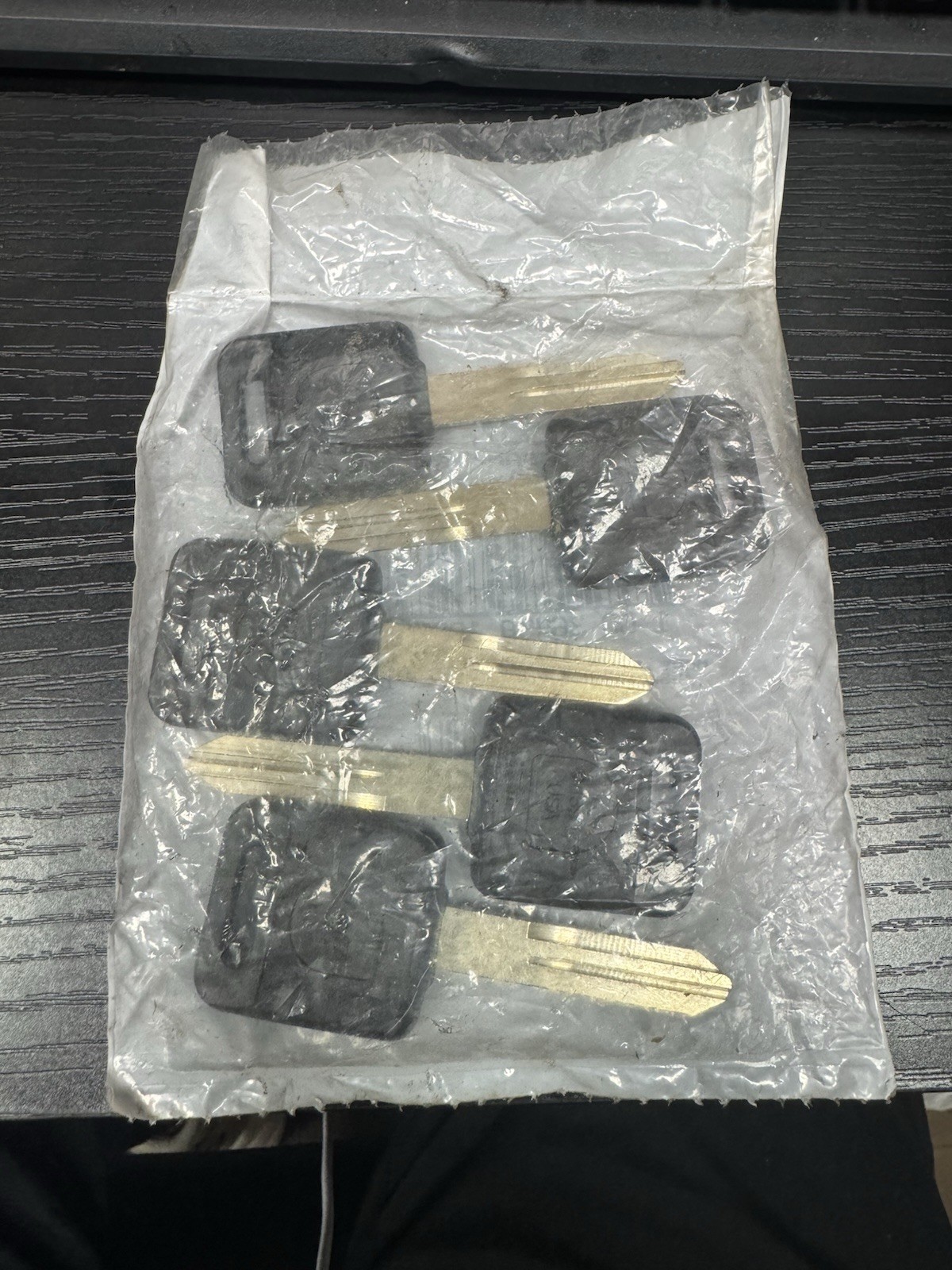 5 ILCO H59-P X202-P Ford Probe Uncut Key Blanks Black Head NOS USA