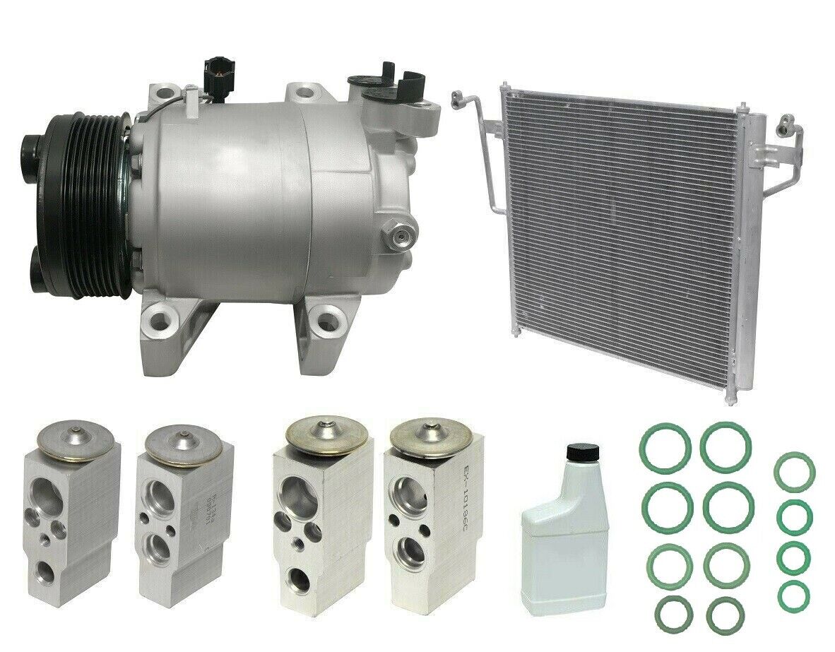 REMAN COMPLETE A/C COMPRESSOR KIT FG641 WITH CONDENSER AND REAR A/C