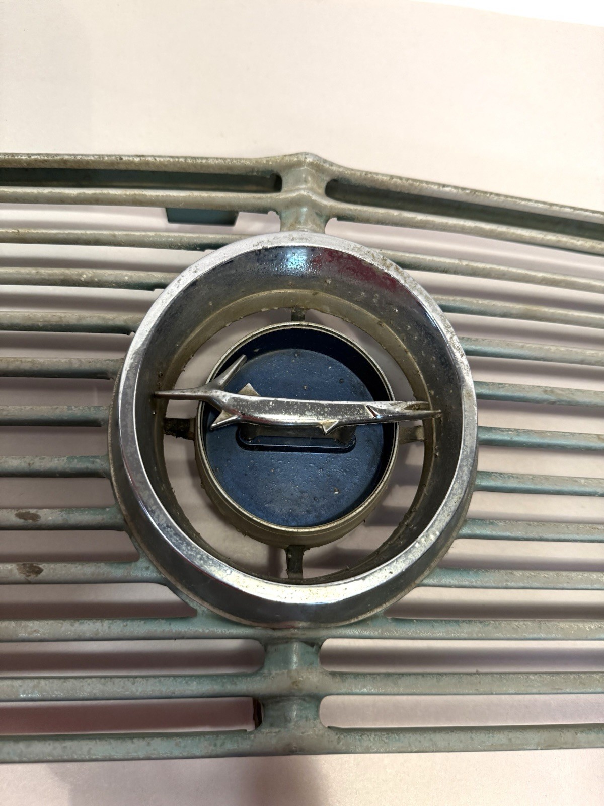 1966 Plymouth Barracuda Center Grill With Barracuda Emblem 1966 Plymouth Barracuda Center Grill With Barracuda Emblem