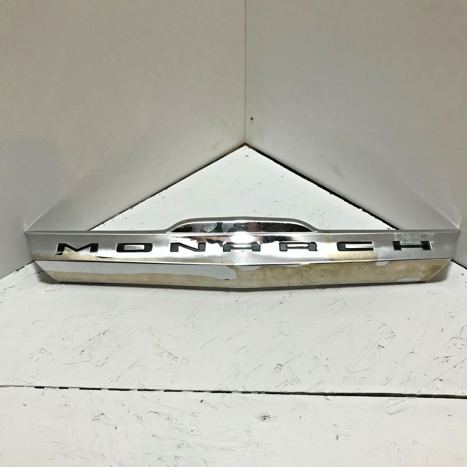 1961 Ford Monarch Hood Emblem Original 1961 Ford Monarch Hood Emblem Original