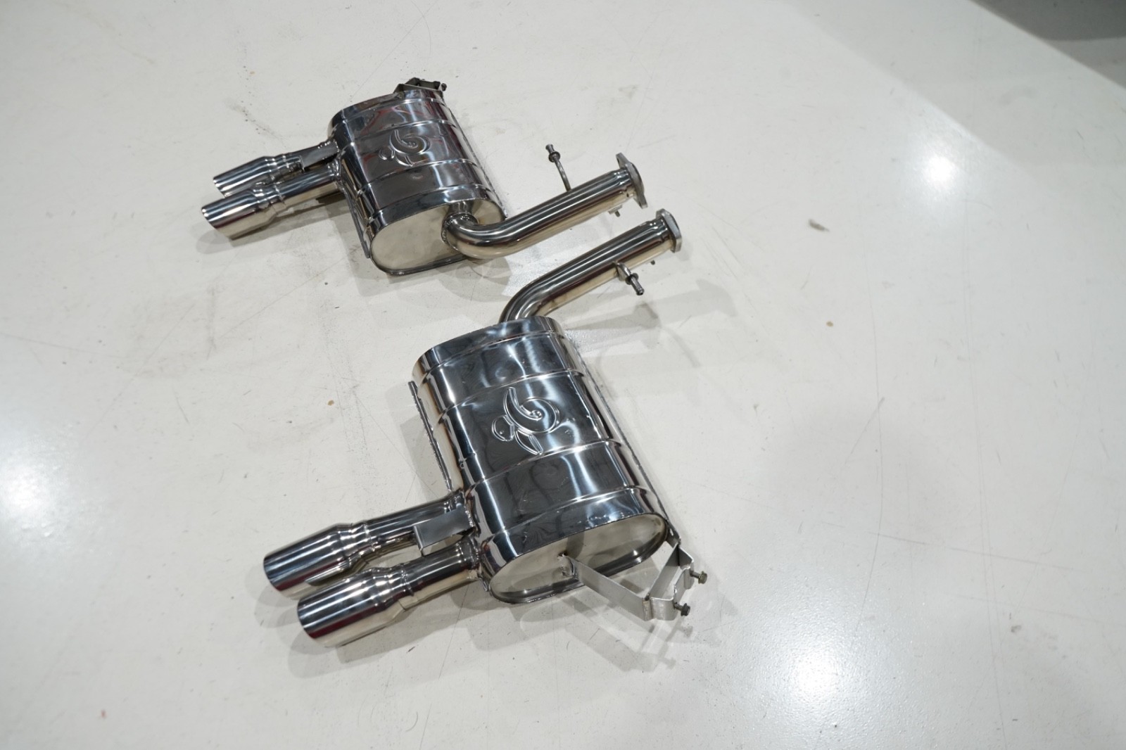 FERRARI 612 SCAGLIETTI | TUBI MUFFLER SET | BRAND NEW | FERRARI 612 SCAGLIETTI | TUBI MUFFLER SET | BRAND NEW |
