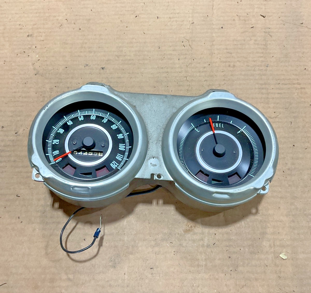 1967-1968 Pontiac Firebird Speedometer & Fuel Gauge Cluster
