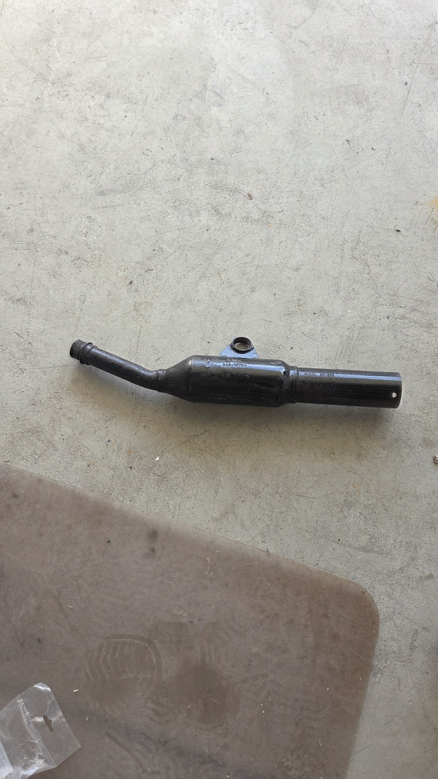 1979 1980 Yamaha Enduro DT125 DT175 DT 125 175 Muffler Pipe without Silencer 1979 1980 Yamaha Enduro DT125 DT175 DT 125 175 Muffler Pipe without Silencer
