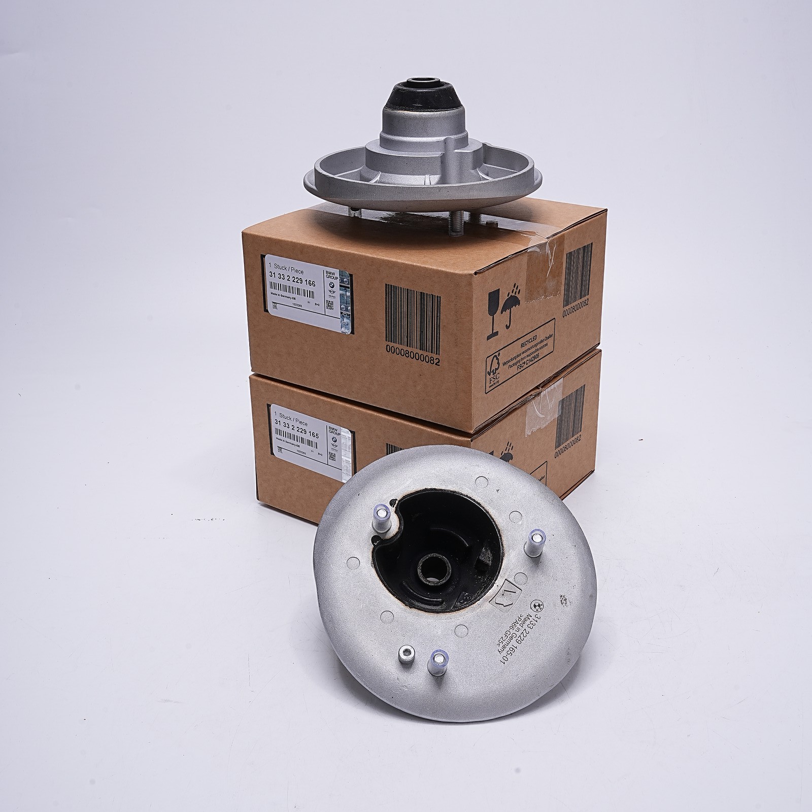 Suspension Strut Mount Kit For 2001-2006 BMW M3 3.2L L6 31332229165 31332229166
