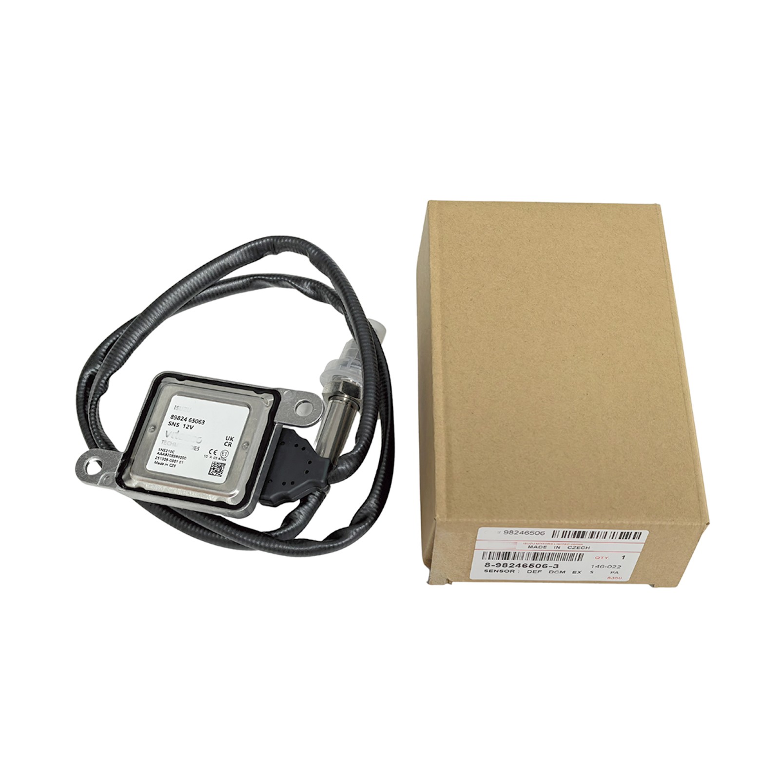 NEW 8982465063 Nitrogen Oxide Nox Sensor For ISUZU DPF NPR NRR NQR OEM