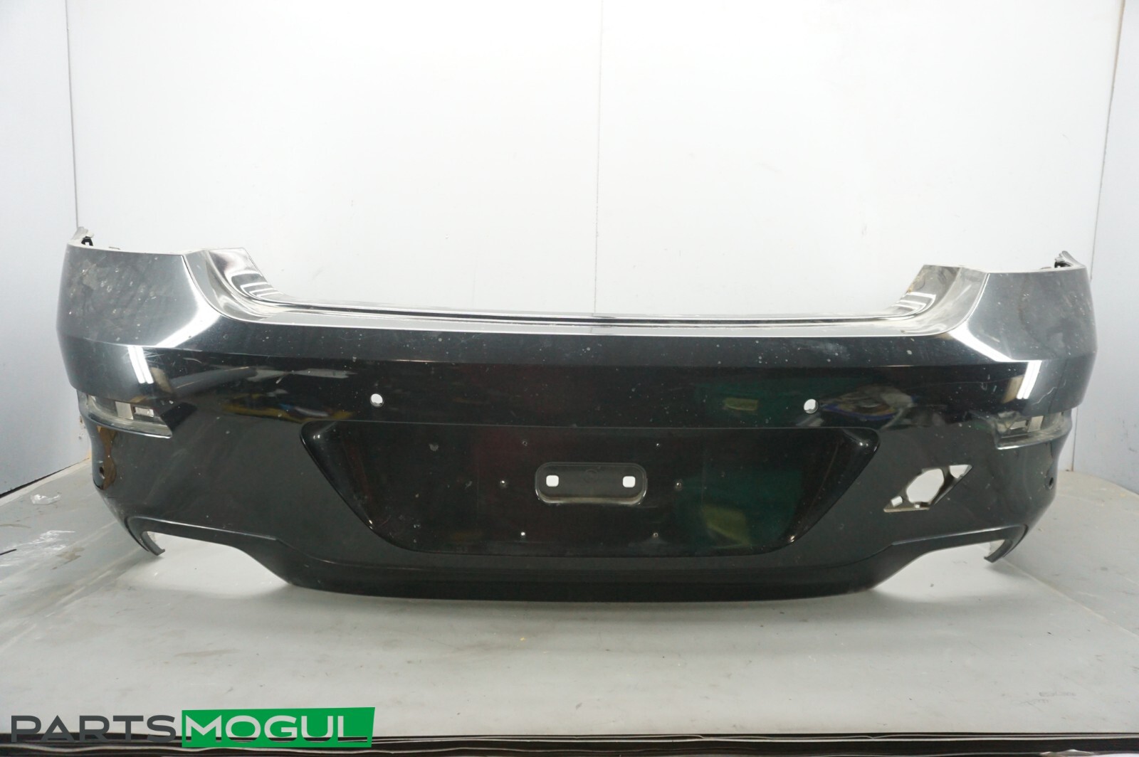 2012-2015 BMW 650I REAR BUMPER COVER W/PARK ASSIST BLACK OEM