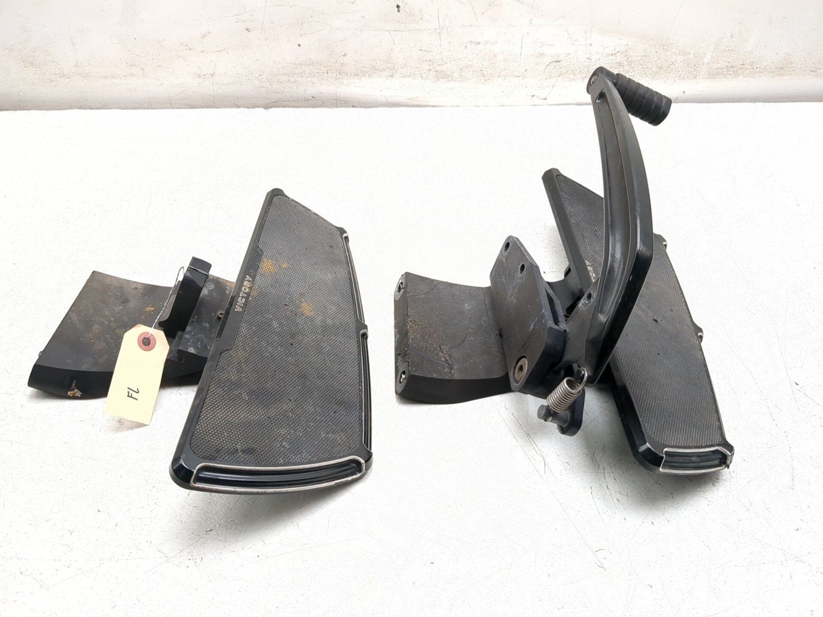10-17 Victory Cross Country Front Left Right Driver Floorboard Set