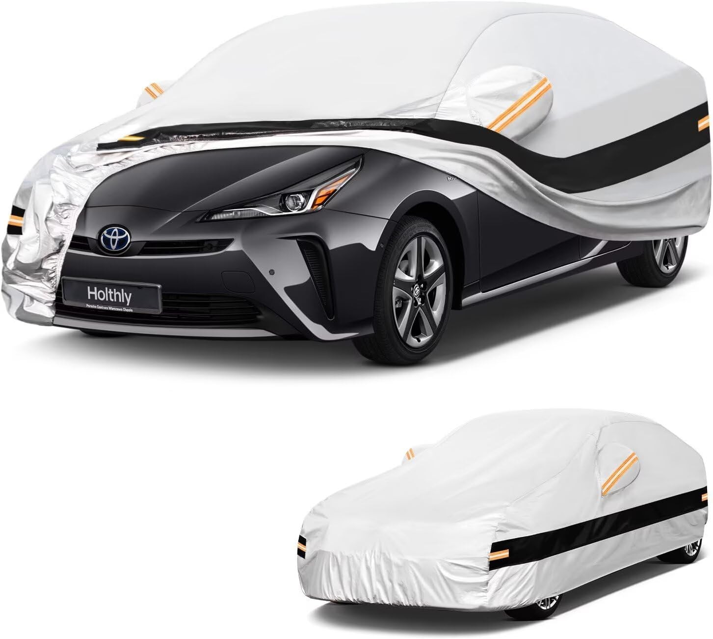 Custom Fit Car Cover for Toyota Prius (2011-2026), 10 Layers, Waterproof Outdoor